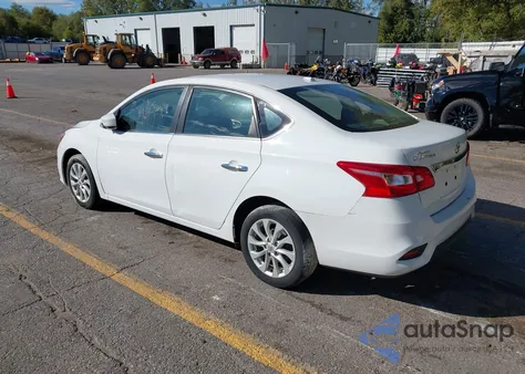 2018 Nissan Sentra Sv z USA, uszkodzony, nr VIN 3N1AB7AP1JY226481